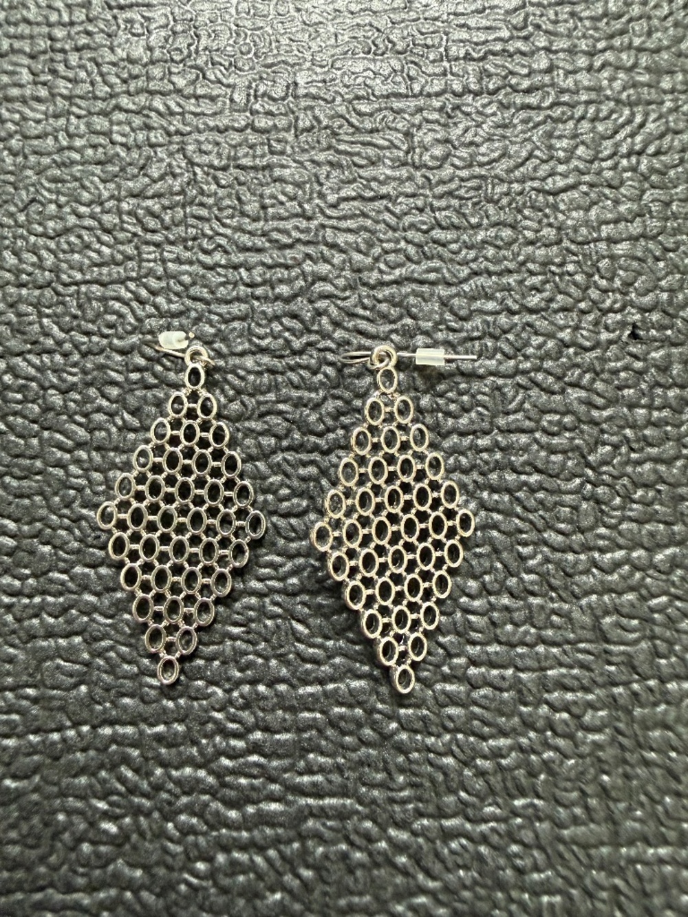 Silver Geometric Earrings
